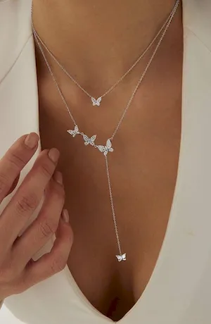 Pandativ “ Butterflies” 4 fluturi