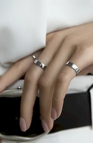 Кольцо «Less is more» 6mm Антиглянец