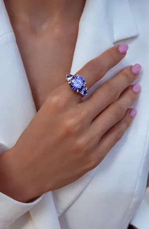Кольцо "Tanzanian princess"