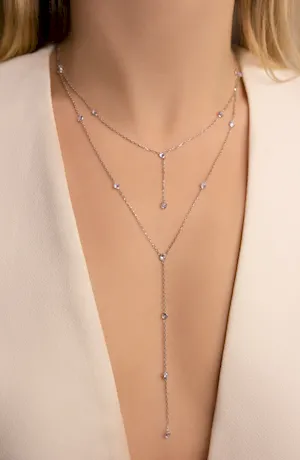 Colier de tip bustier «Blinding light»