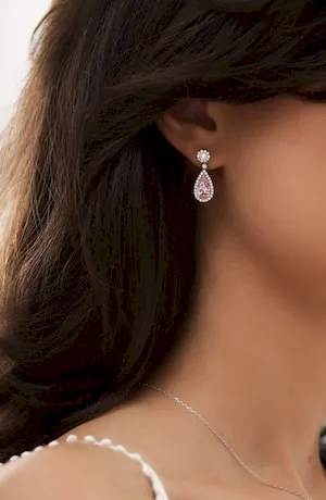 Серьги ''Flawless beauty'' розовые