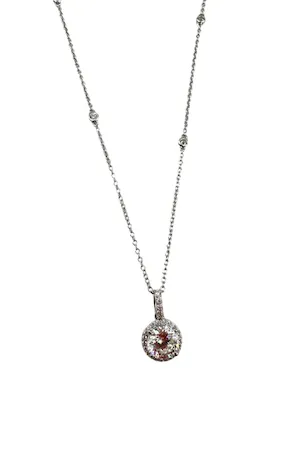 Pandativ cu moissanite « Intoxicated with love»